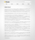 Политика конфиденциальности